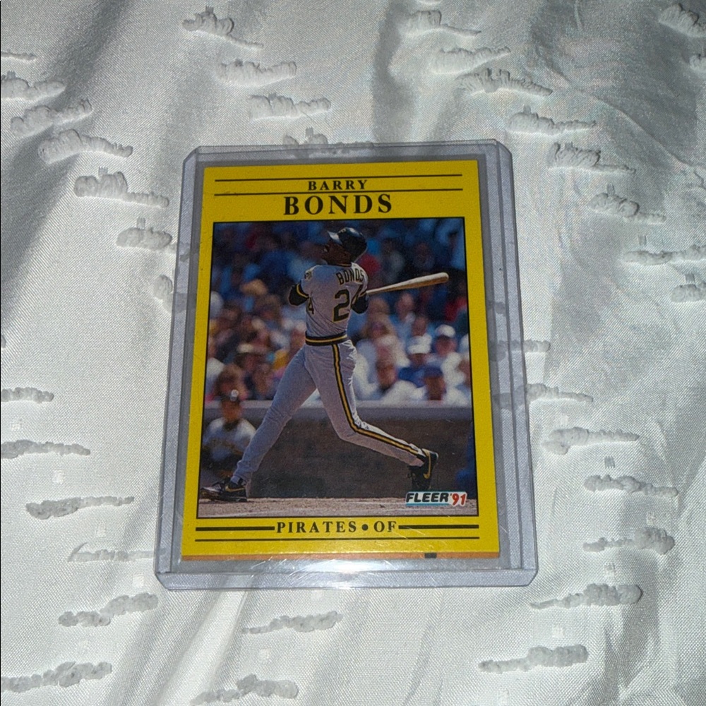 Barry Bonds Rookie Baseball Card - Picture 2 of 3